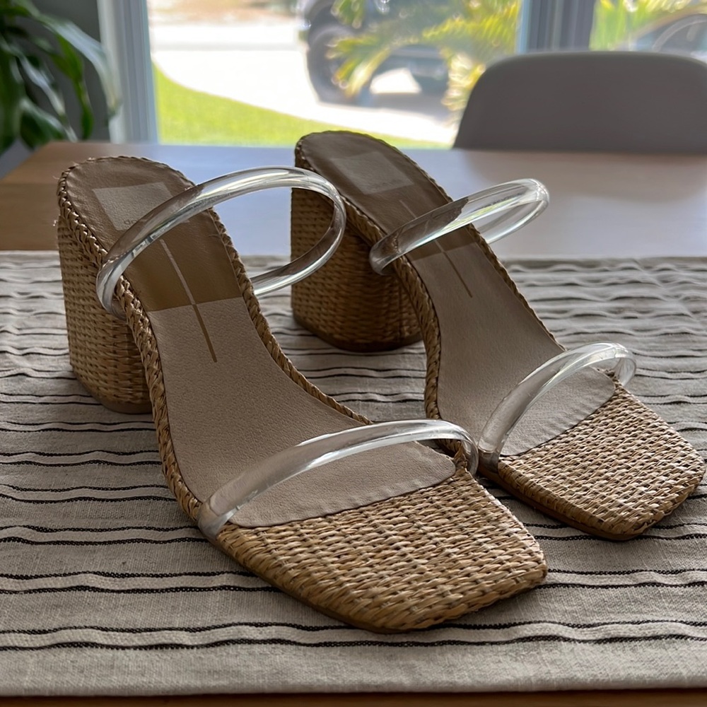 Clear & Natural Sandals